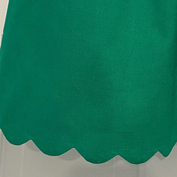 Linen and Cotton Green Skirt - NEW! - Picture 2 of 3